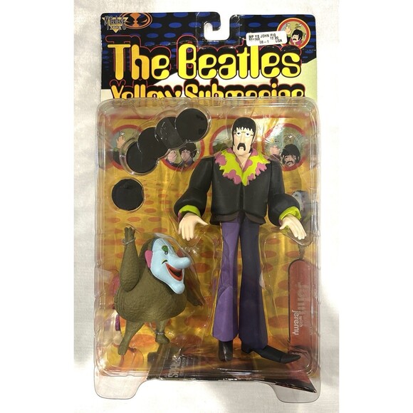 The Beatles Yellow Submarine Set of 7 McFarlane Figures NEW Sealed - Picture 5 of 11